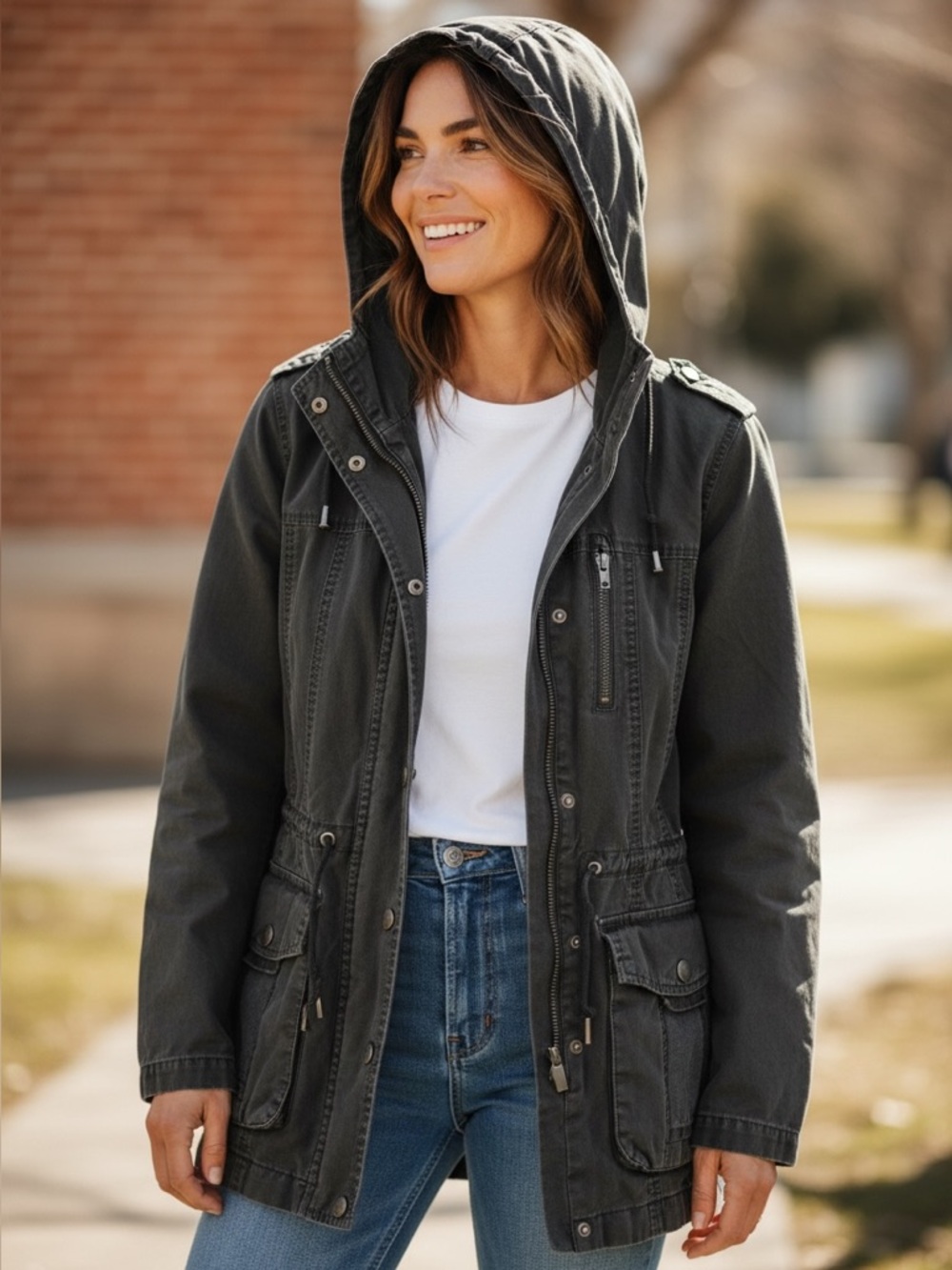 Bluenotes Hooded Jacket // Women's
